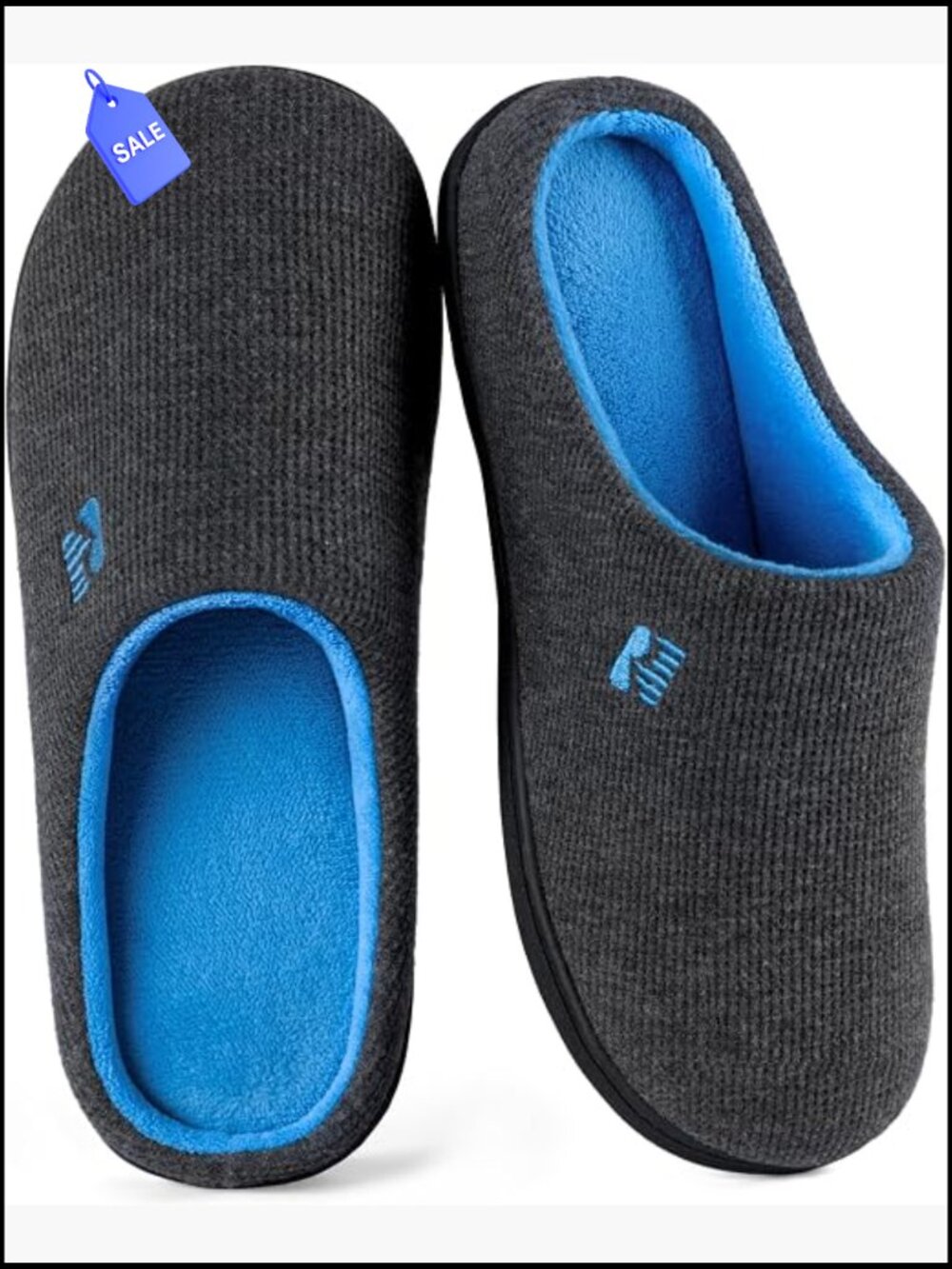 Women's Memory Foam Slippers - Slip-on, Non-Slip, Machine Washable,